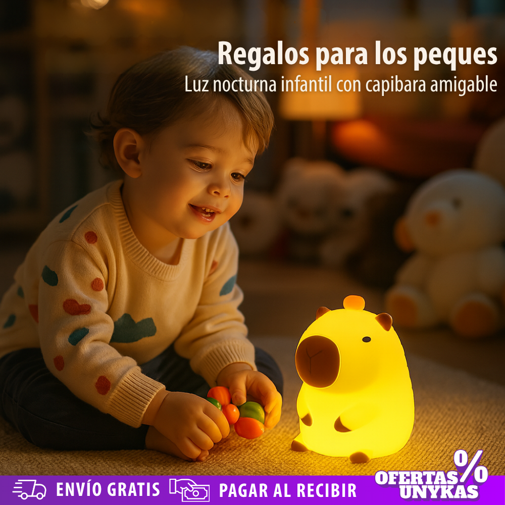 CapyLuz - Luz Nocturna De Capybara