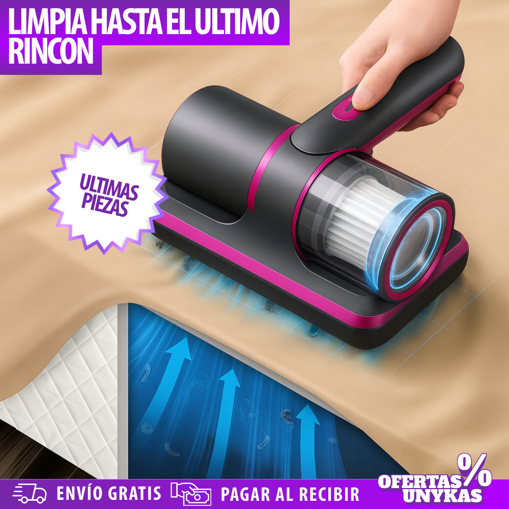 Aspiradora De Ácaros - Para Muebles Y Colchones